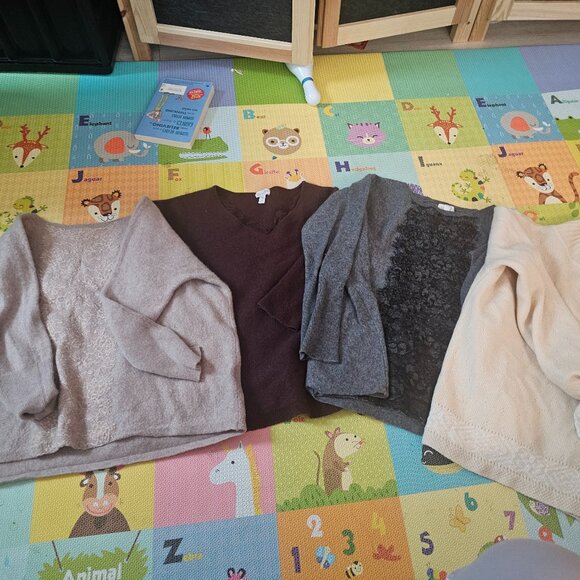 Great bundle Cashmere sweater Garnet Hill - Picture 1 of 10